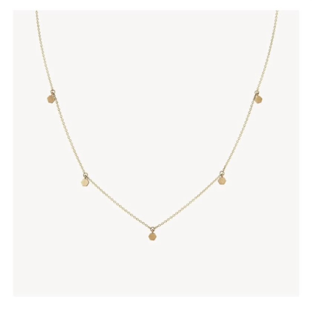Bluboho Honeysuckle Necklace - Rose Gold